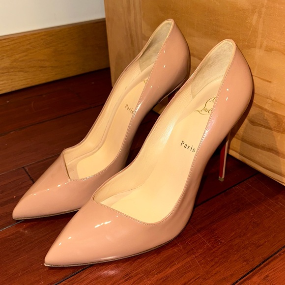Christian Louboutin Shoes - Christian Louboutin Nude Heels